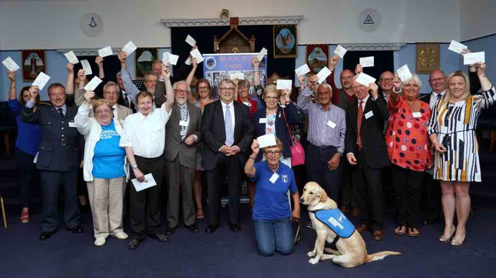 Devon Freemasons give £26,000 support to local charities and
